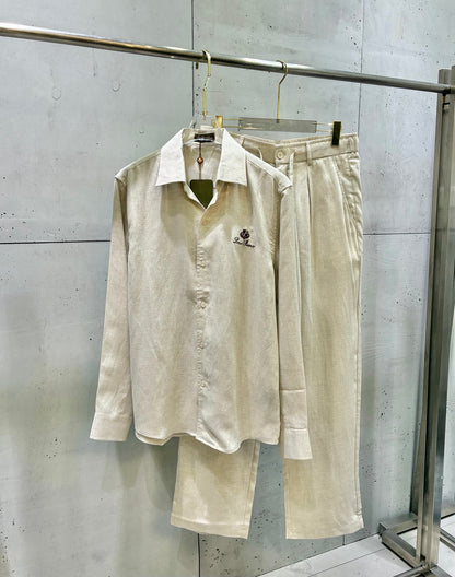 Loro Piana Linen Shirt Set – 26SS