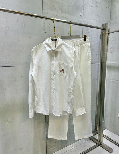 Loro Piana Linen Shirt Set – 26SS