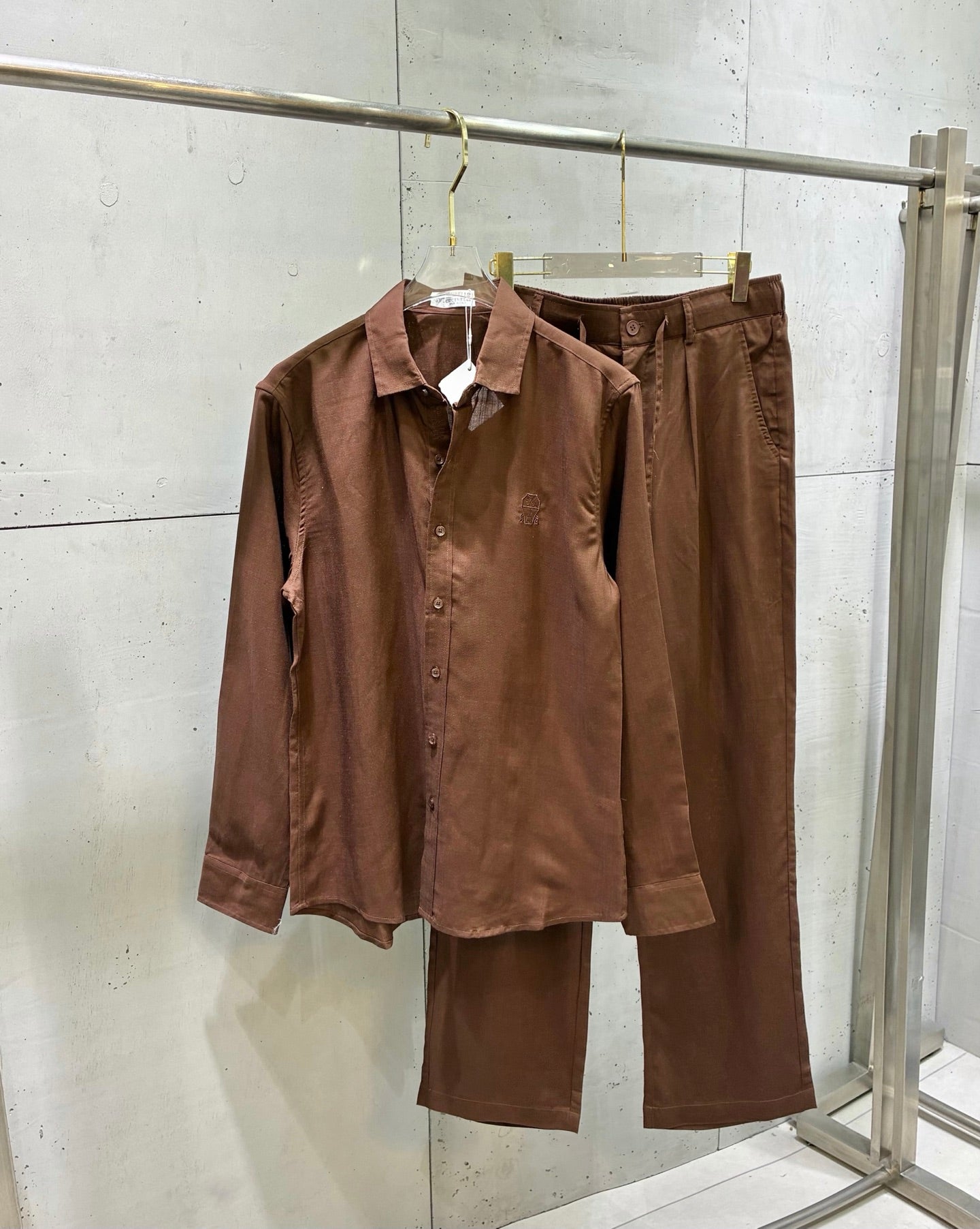 Brunello Cucinelli Linen Shirt Set – 26SS