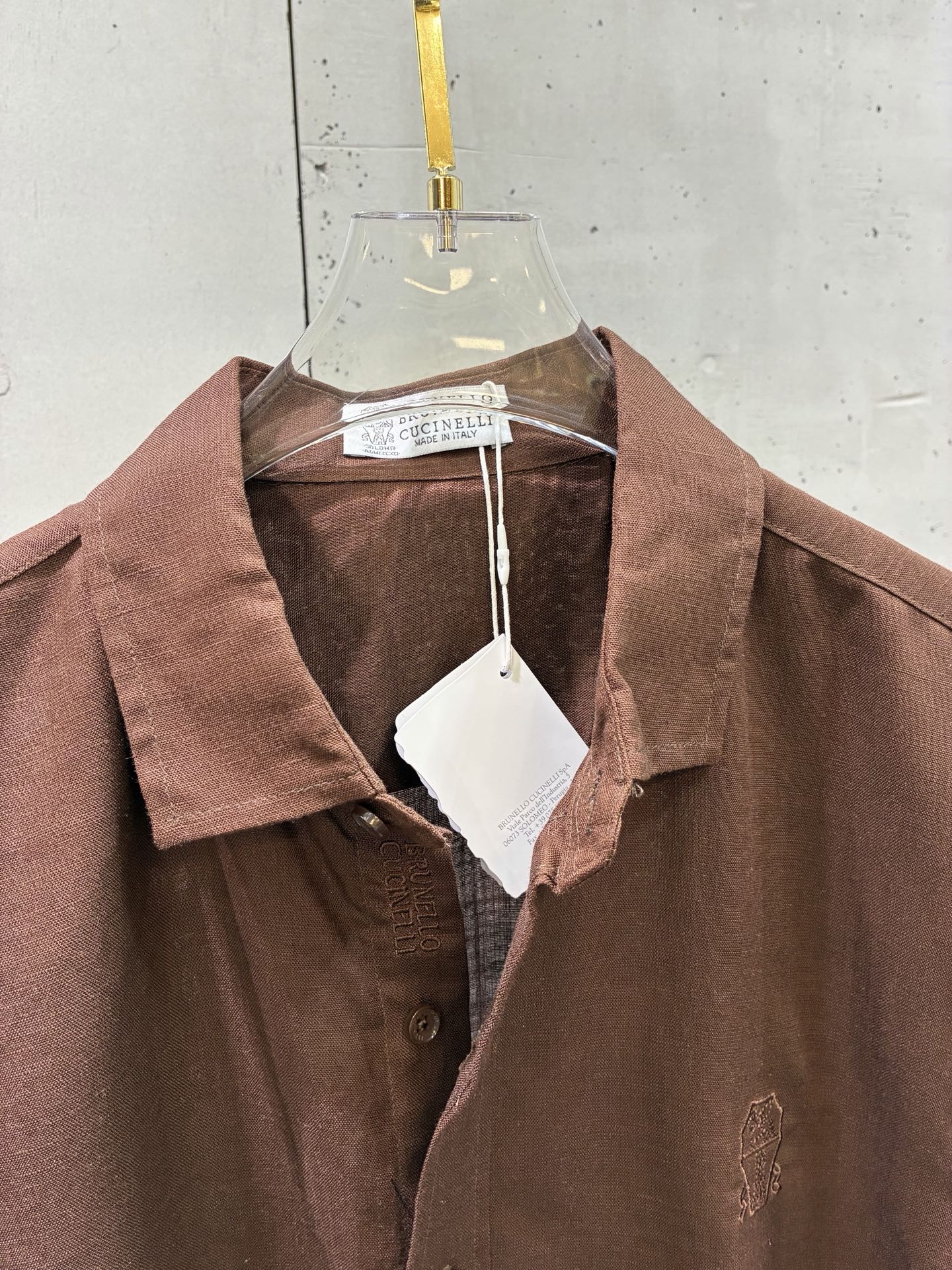 Brunello Cucinelli Linen Shirt Set – 26SS