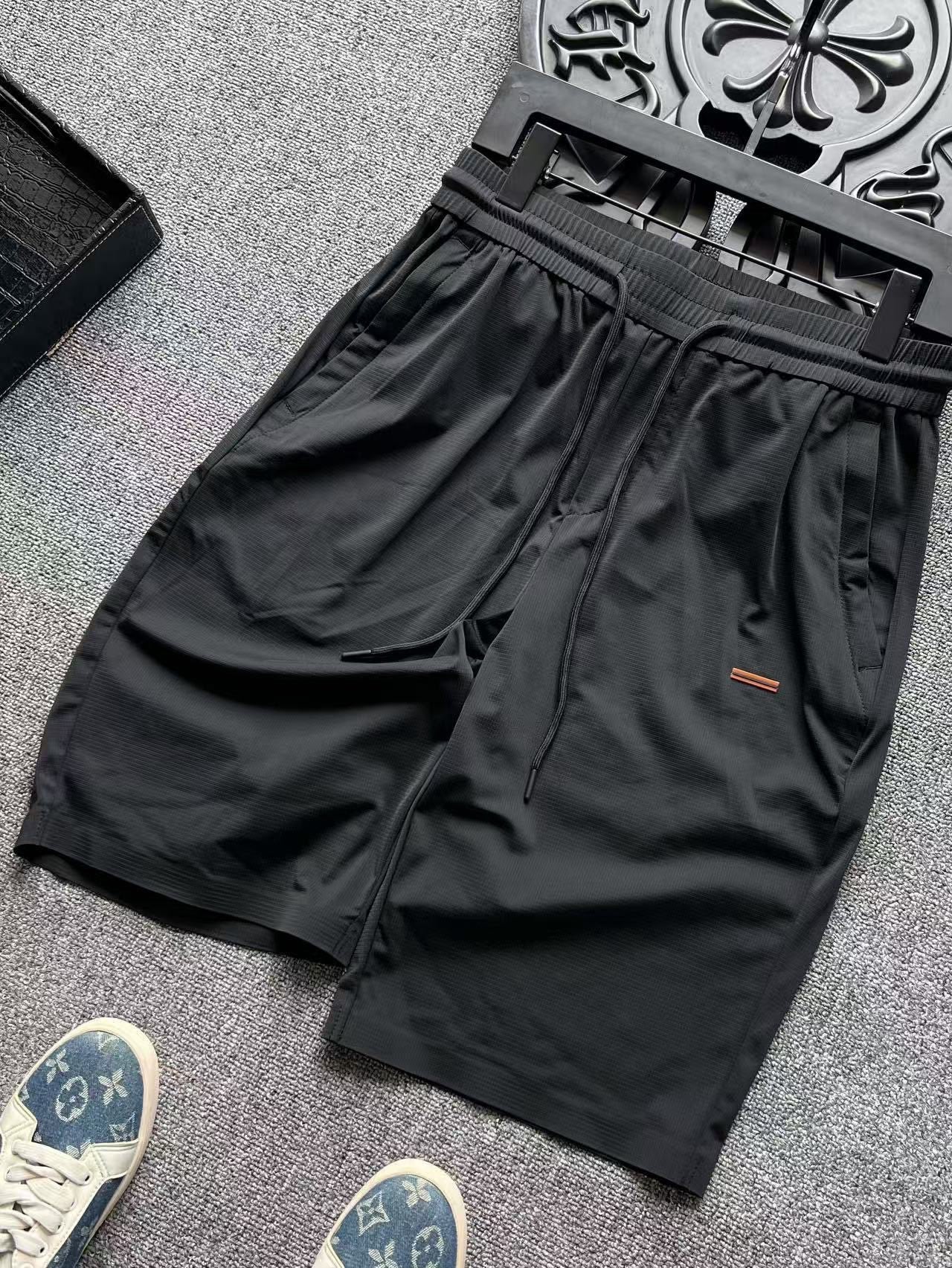 Zegna Luxury Seamless Nylon-Spandex Shorts