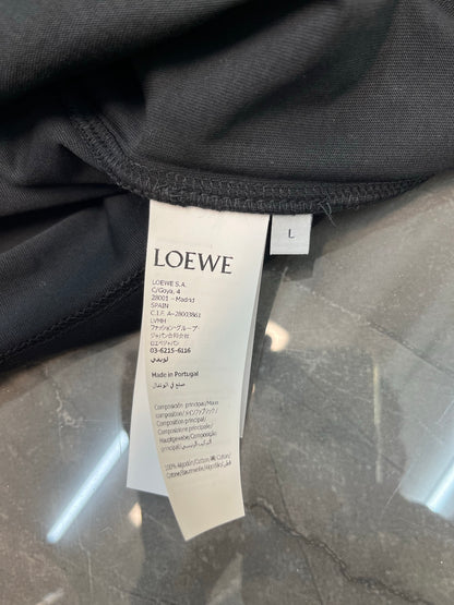 Loewe Double Vine Embroidered Crewneck T-Shirt