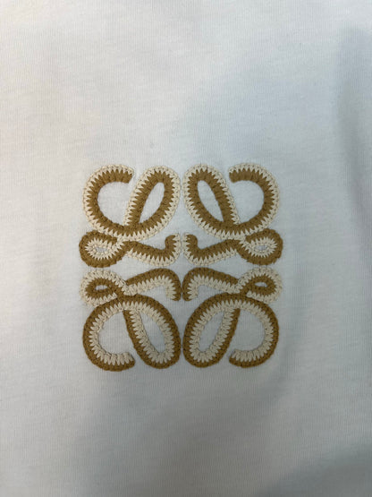 Loewe Double Vine Embroidered Crewneck T-Shirt