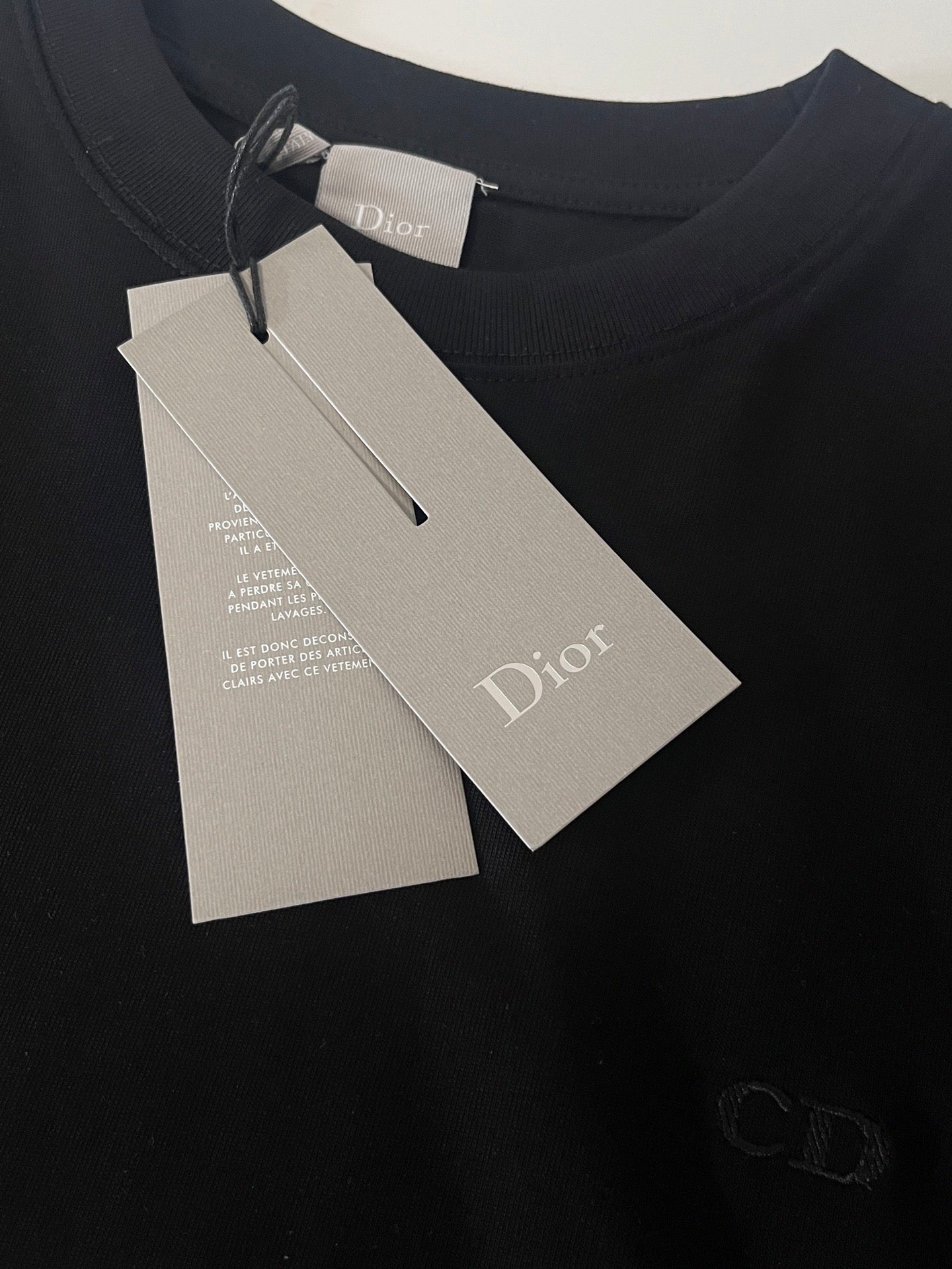 Dior Embroidered CD Logo T-Shirt – 26SS