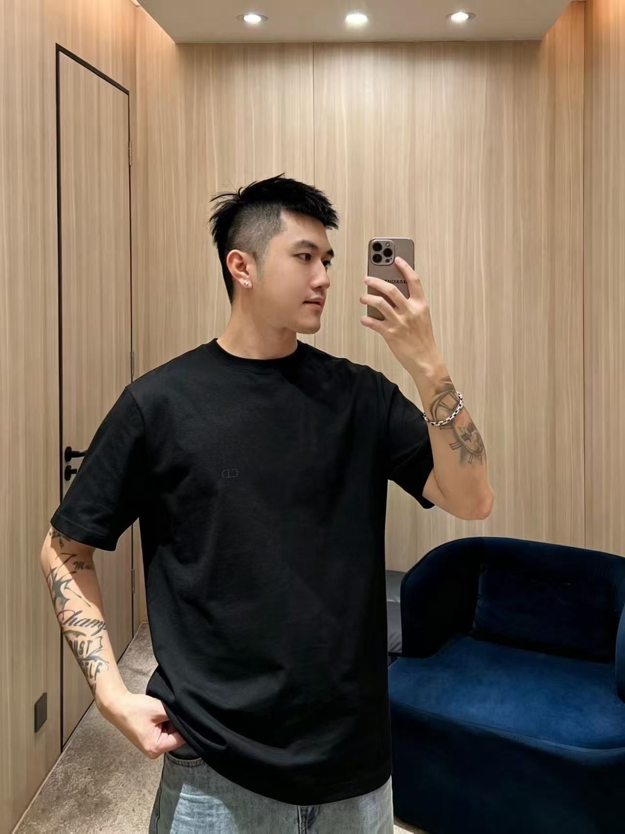 Dior Embroidered CD Logo T-Shirt – 26SS