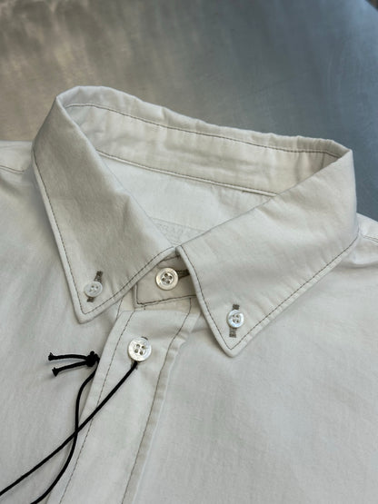 Prada Embroidered Chambray Shirt