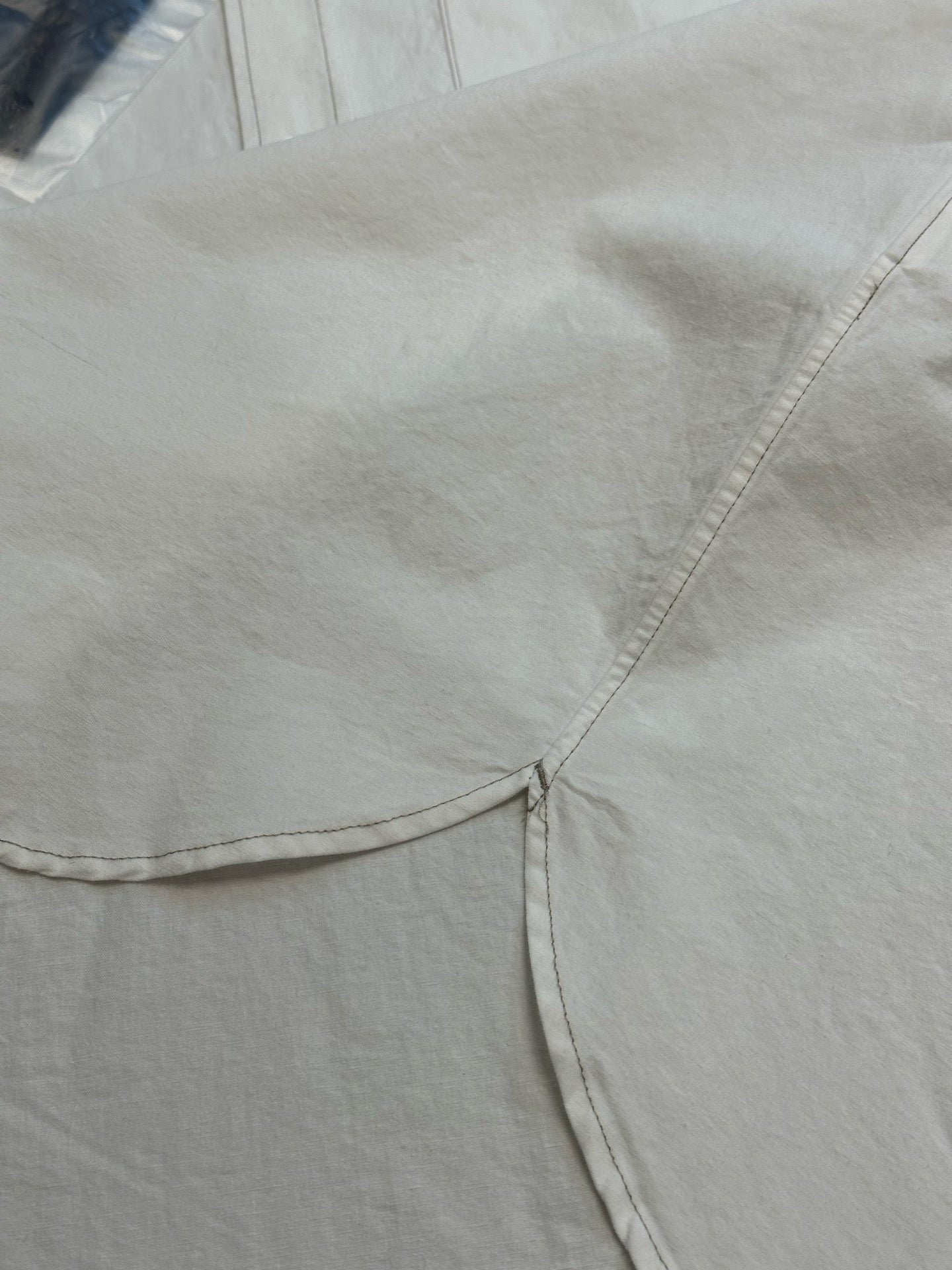 Prada Embroidered Chambray Shirt