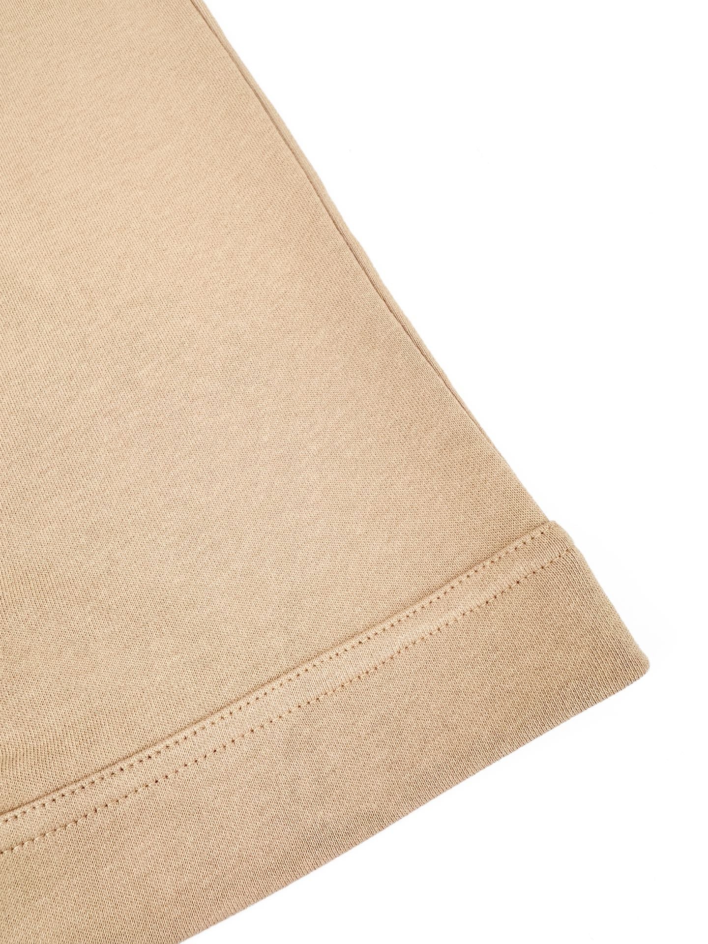 Moncler Leather-Trimmed Pocket T-Shirt