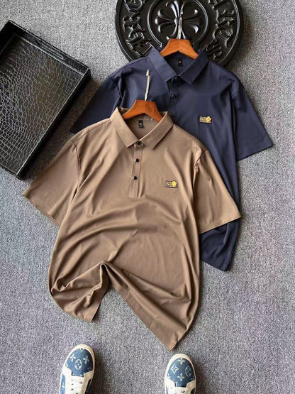 Louis Vuitton Ice Oxygen Silk Seamless Polo Shirt
