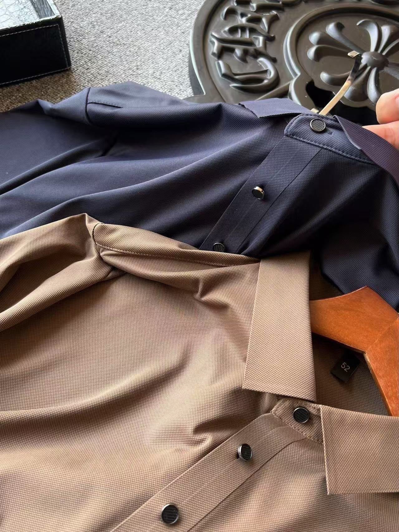 Louis Vuitton Ice Oxygen Silk Seamless Polo Shirt