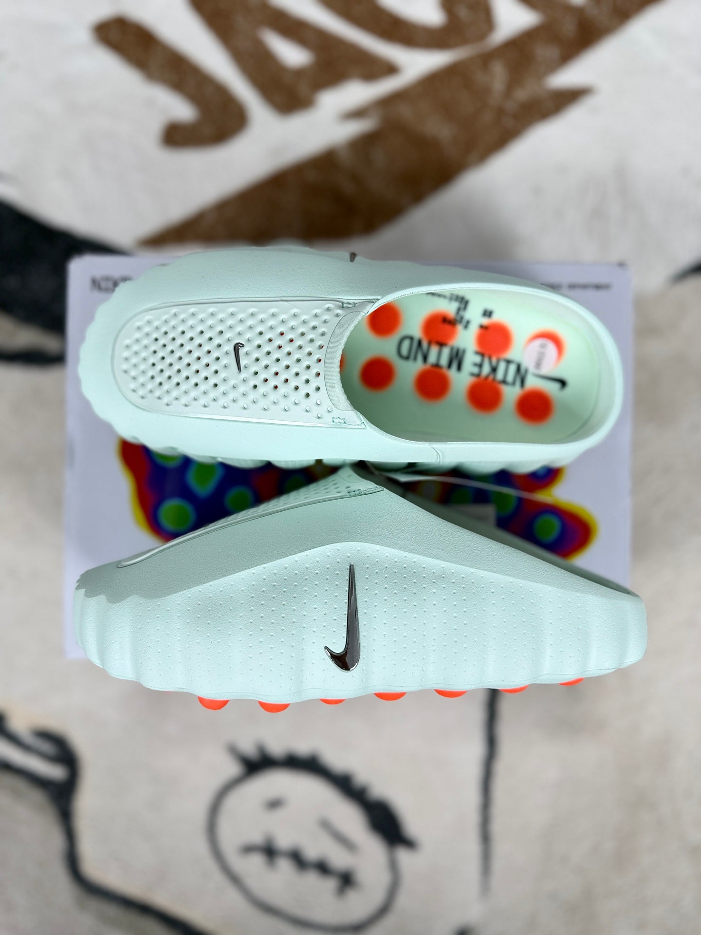 Nike Mind 001 Slides – Light Green