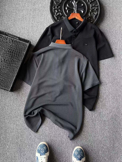 Ferragamo Seamless 3D Texture Polo Shirt – Latest Collection