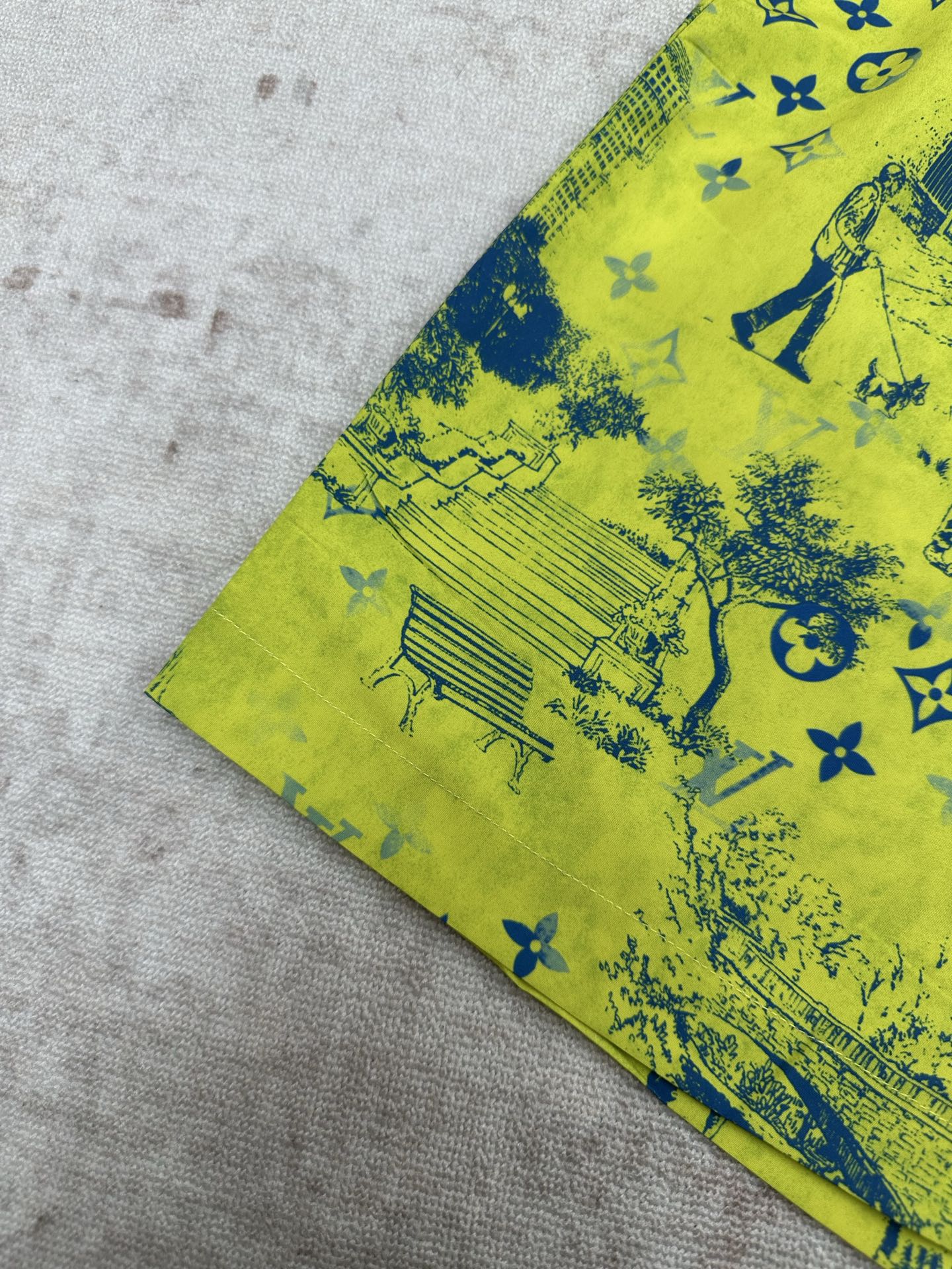 Louis Vuitton Monogram City Walk Beach Shirt – 25SS