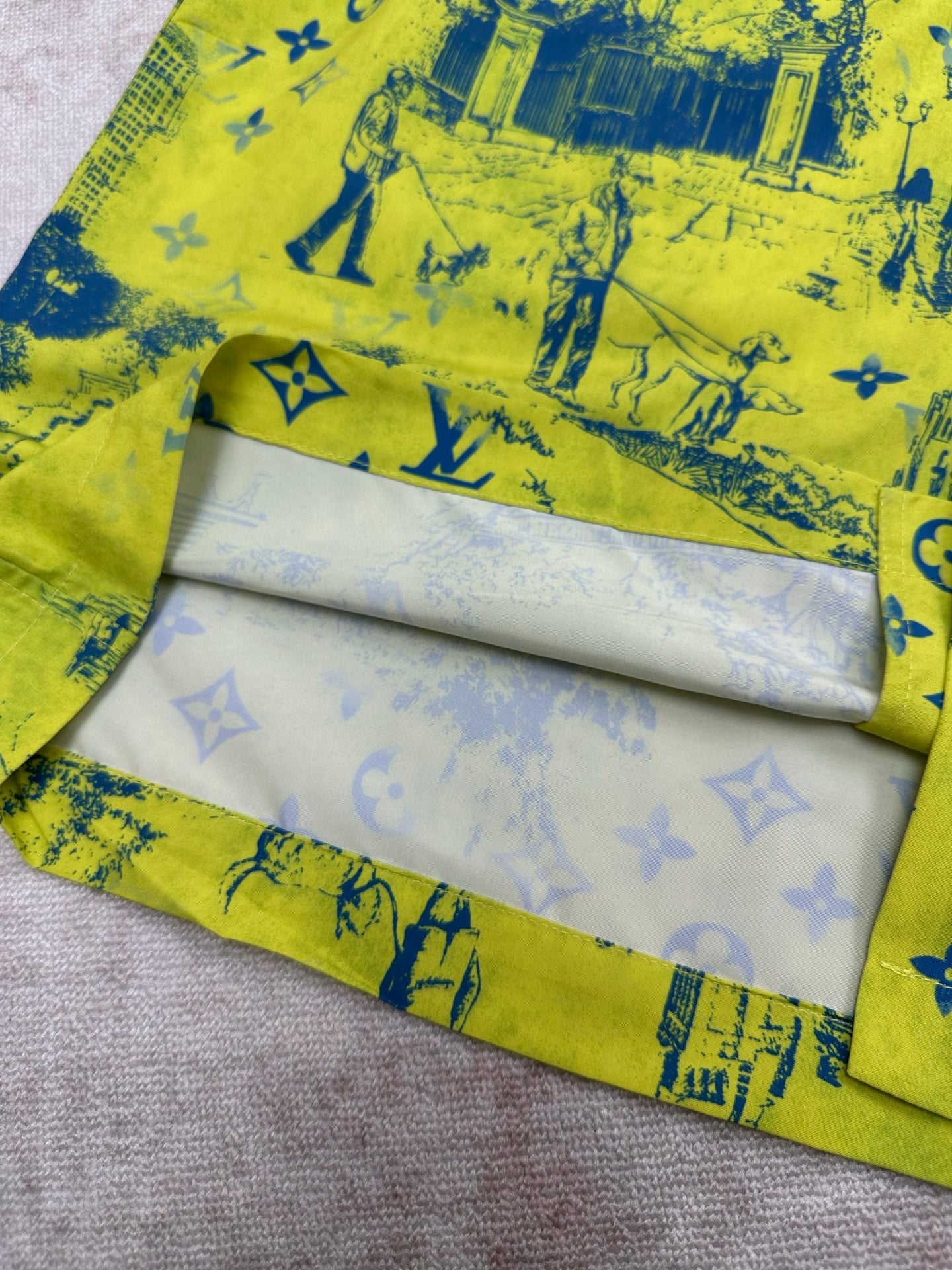 Louis Vuitton Monogram City Walk Beach Shirt – 25SS