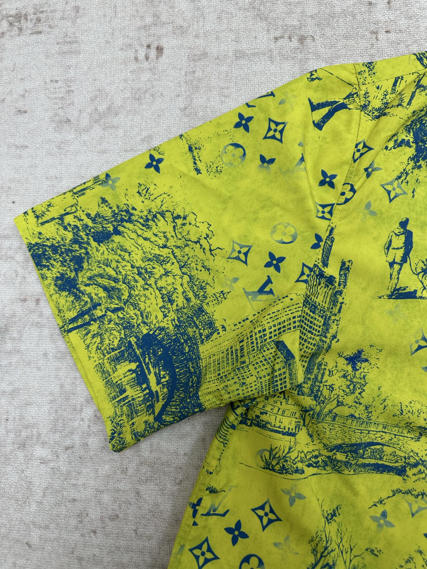 Louis Vuitton Monogram City Walk Beach Shirt – 25SS