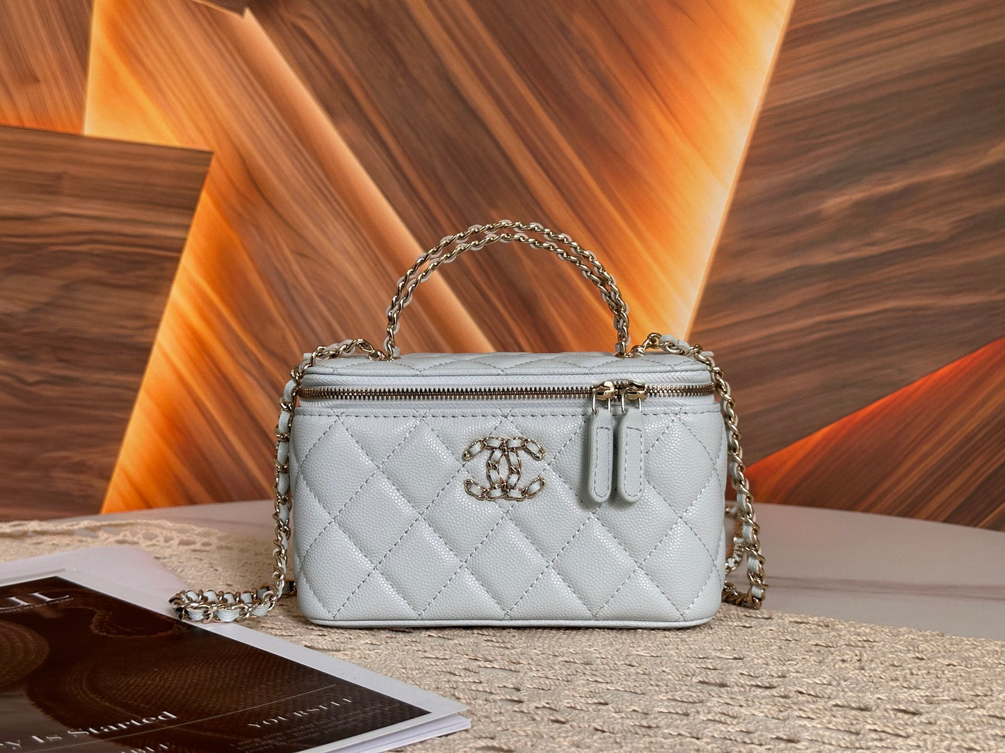 Chanel 96190 Caviar Leather Vanity Case – 26P Collection