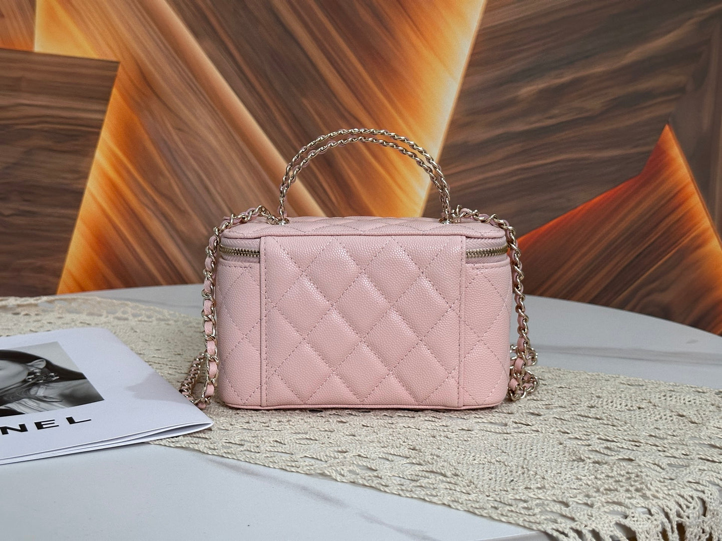Chanel 96190 Caviar Leather Vanity Case – 26P Collection