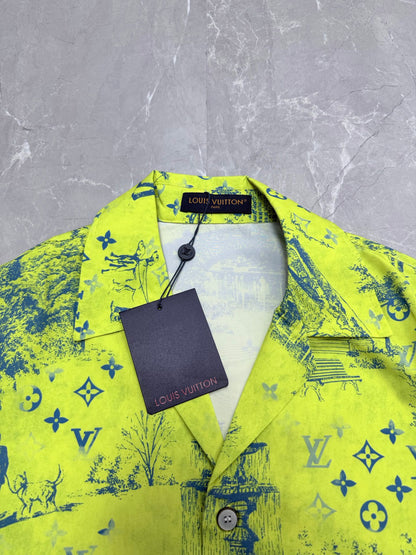 Louis Vuitton Monogram City Walk Beach Shirt – Spring/Summer Collection – 2026