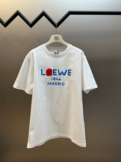 Loewe 1846 Anniversary Ghost Crewneck T-Shirt – Spring/Summer Collection