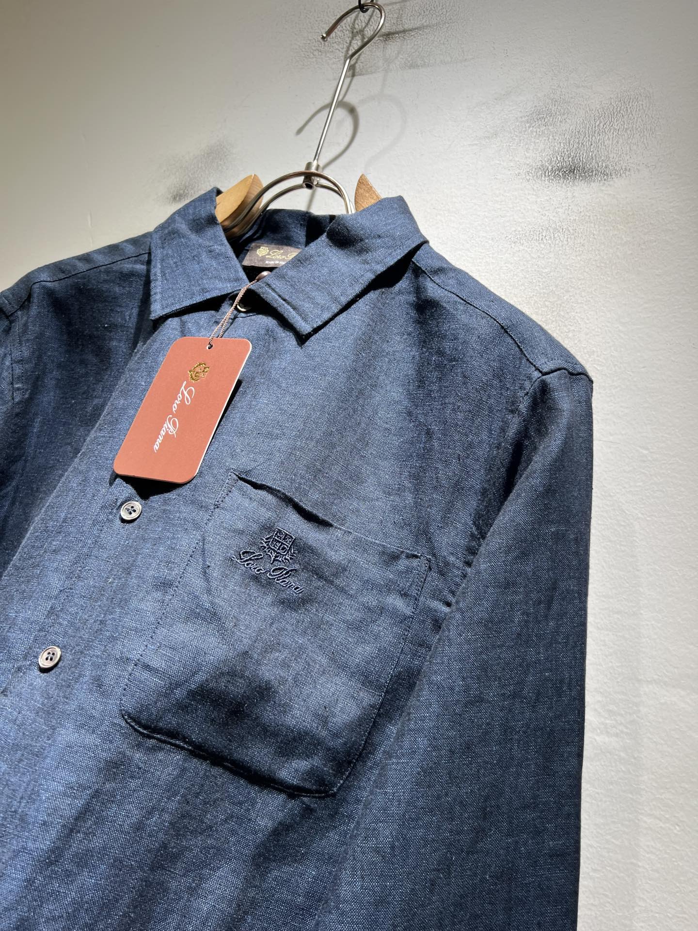 Loro Piana Cotton-Linen Men's Shirt – Spring/Summer 2026 Collection