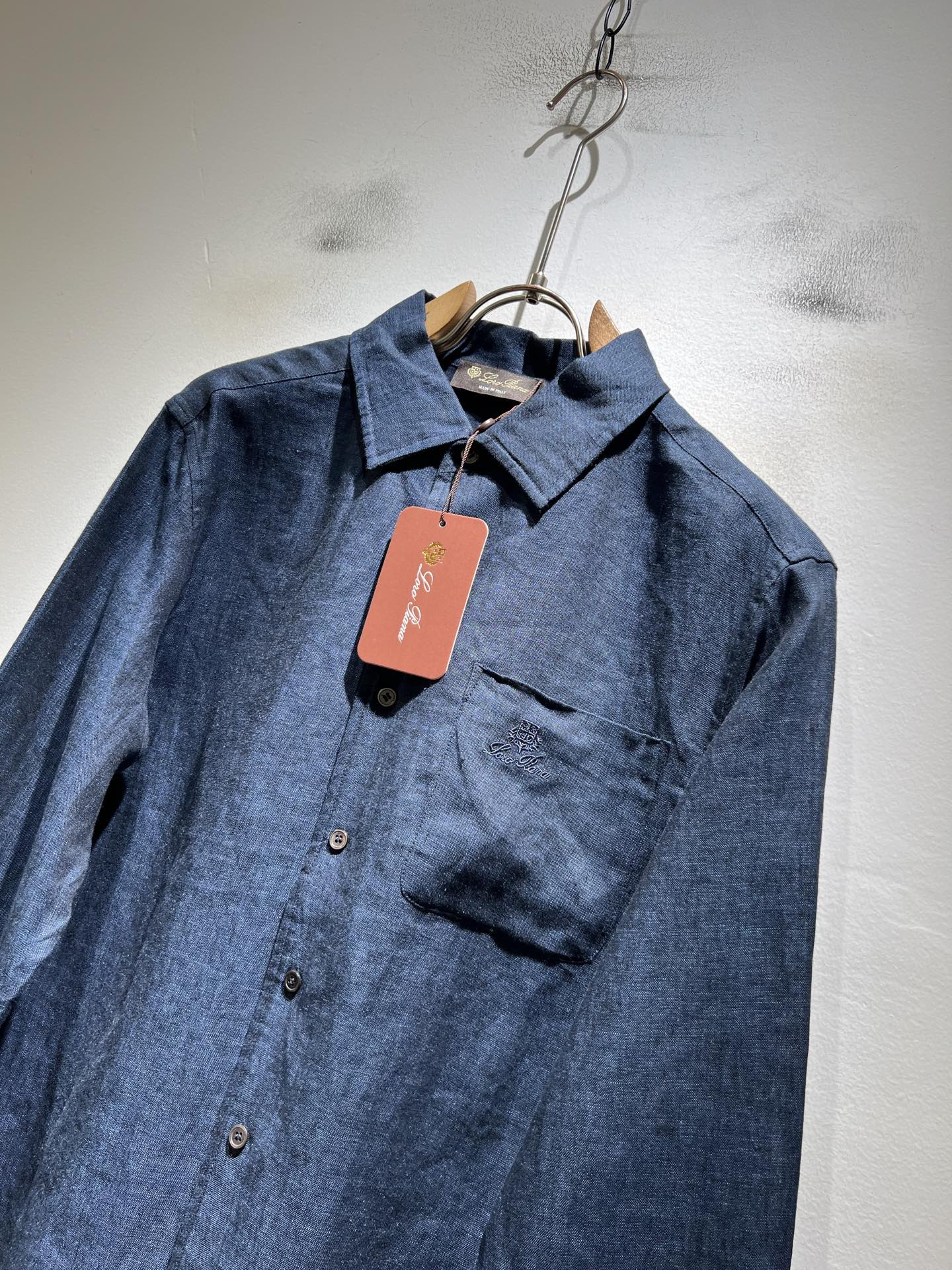 Loro Piana Cotton-Linen Men's Shirt – Spring/Summer 2026 Collection