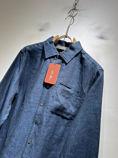 Loro Piana Cotton-Linen Men's Shirt – Spring/Summer 2026 Collection
