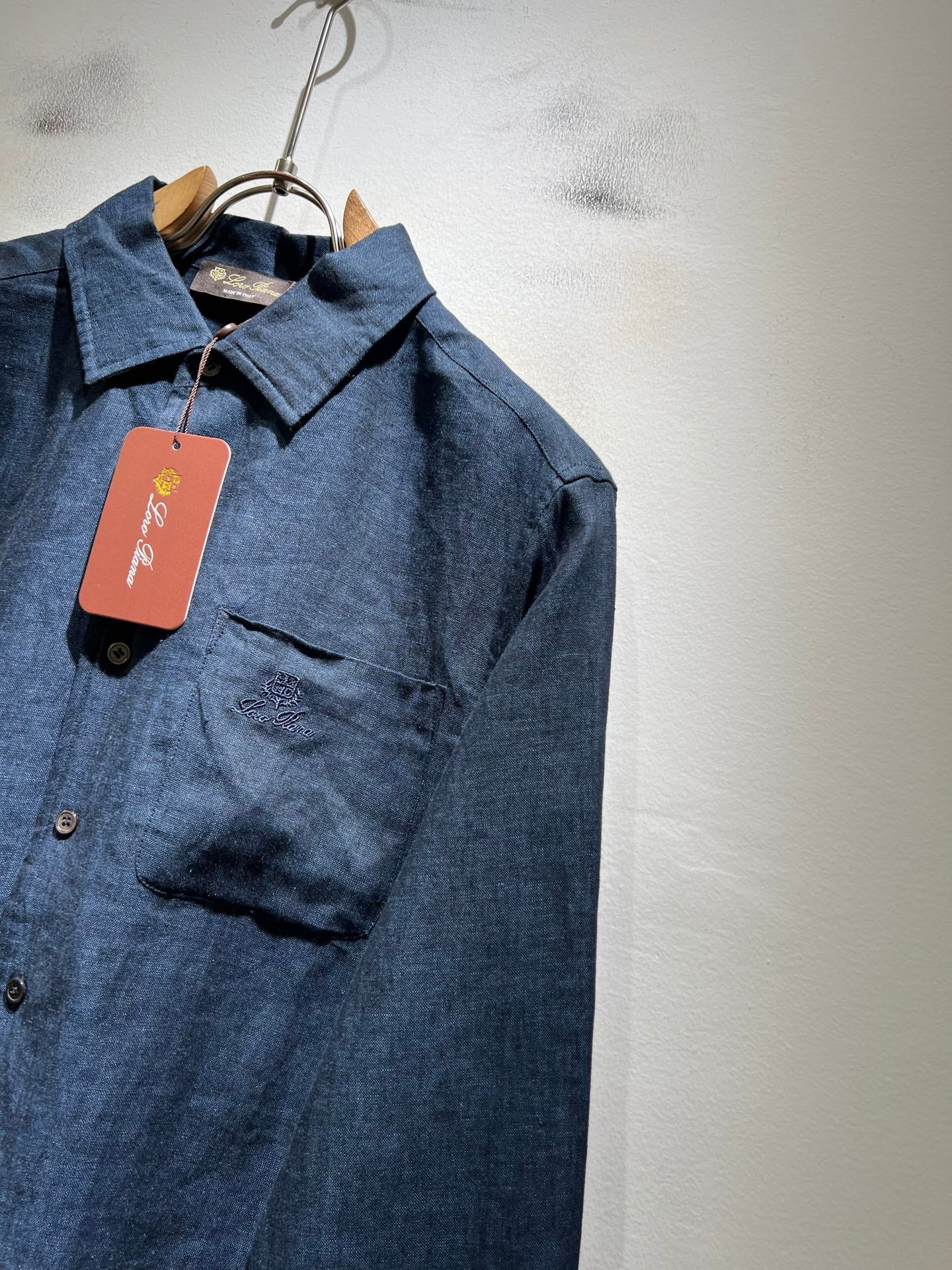 Loro Piana Cotton-Linen Men's Shirt – Spring/Summer 2026 Collection