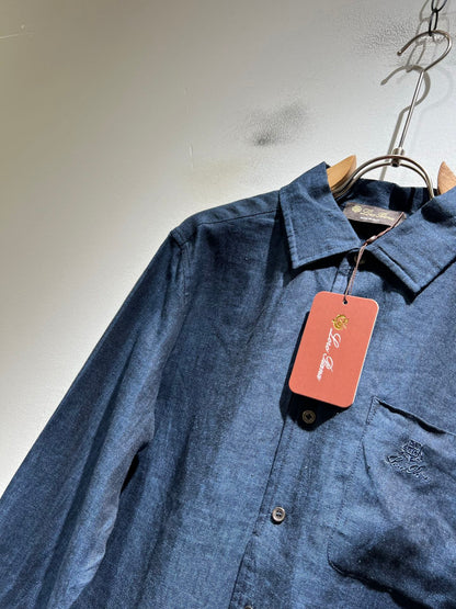 Loro Piana Cotton-Linen Men's Shirt – Spring/Summer 2026 Collection