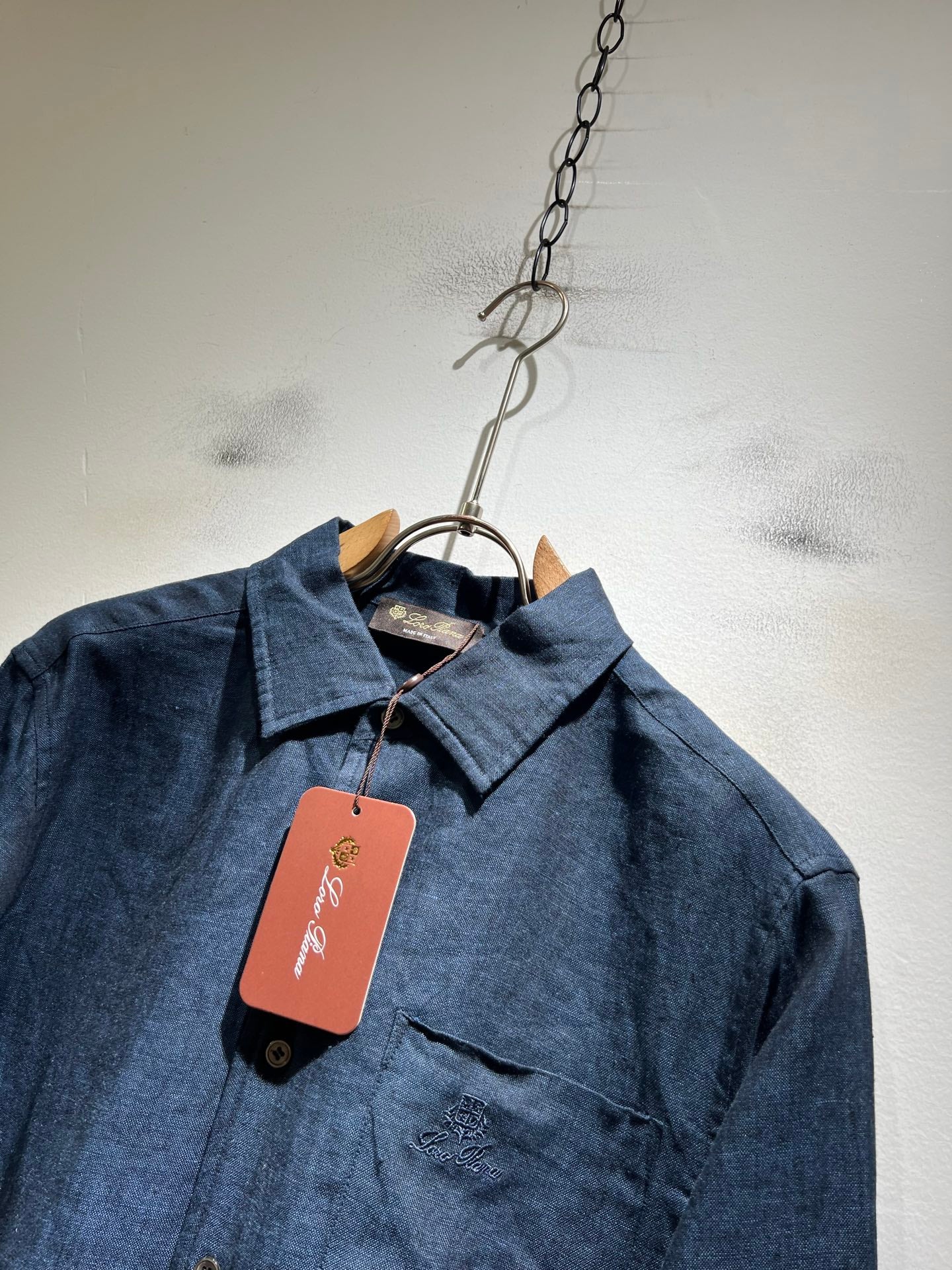 Loro Piana Cotton-Linen Men's Shirt – Spring/Summer 2026 Collection
