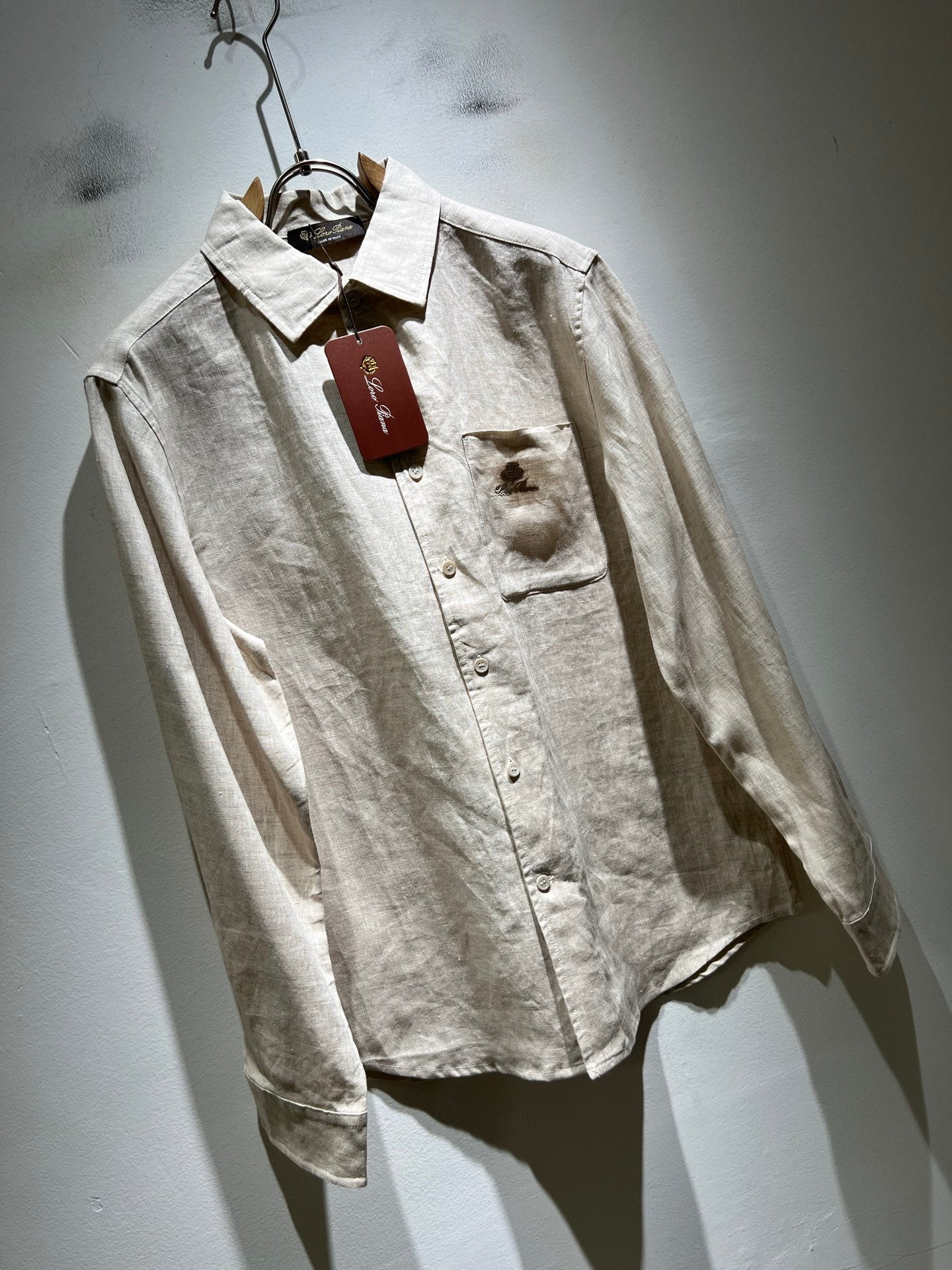 Loro Piana Cotton-Linen Men's Shirt – Spring/Summer 2026 Collection