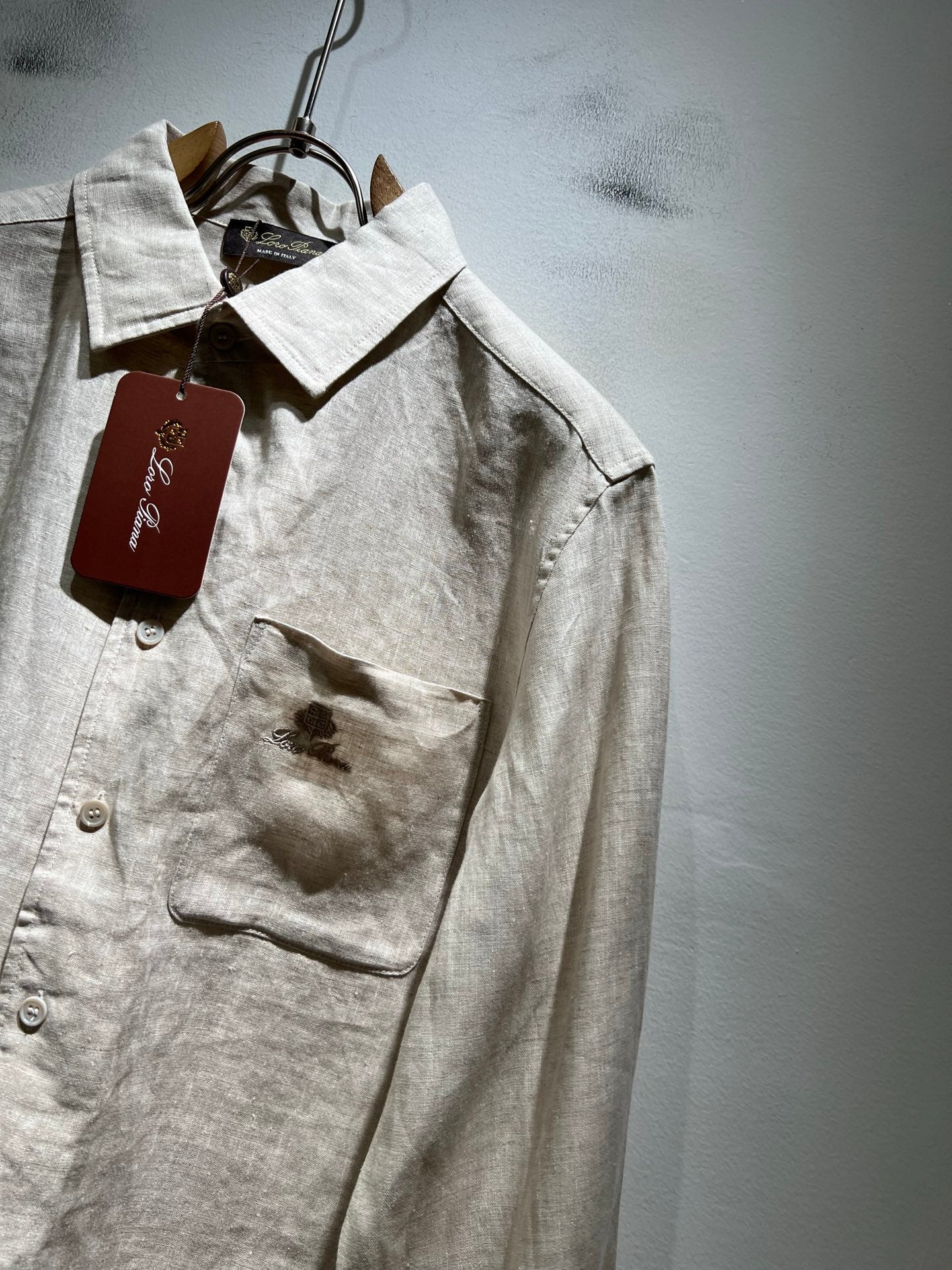 Loro Piana Cotton-Linen Men's Shirt – Spring/Summer 2026 Collection