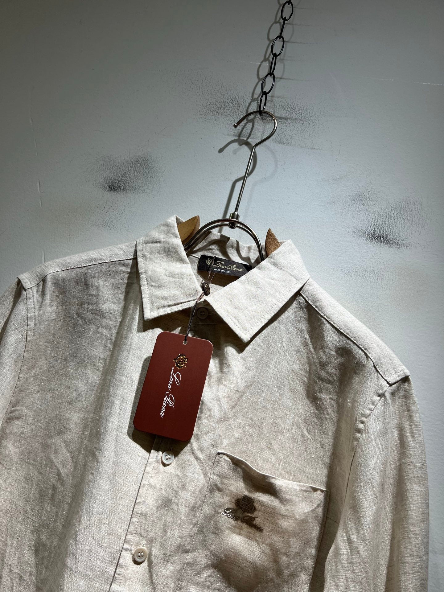 Loro Piana Cotton-Linen Men's Shirt – Spring/Summer 2026 Collection