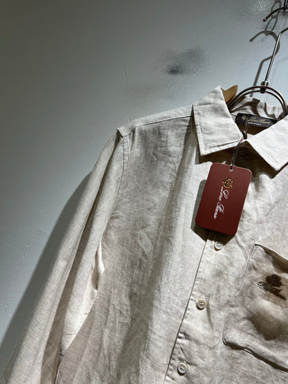 Loro Piana Cotton-Linen Men's Shirt – Spring/Summer 2026 Collection