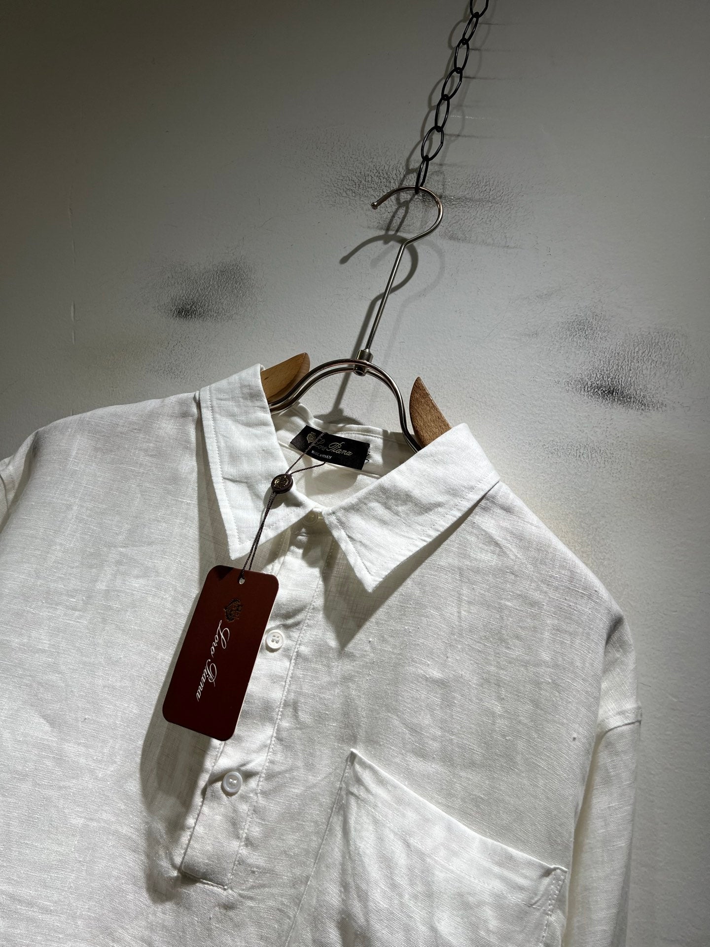 Loro Piana Cotton-Linen Men's Shirt – Spring/Summer 2026 Collection