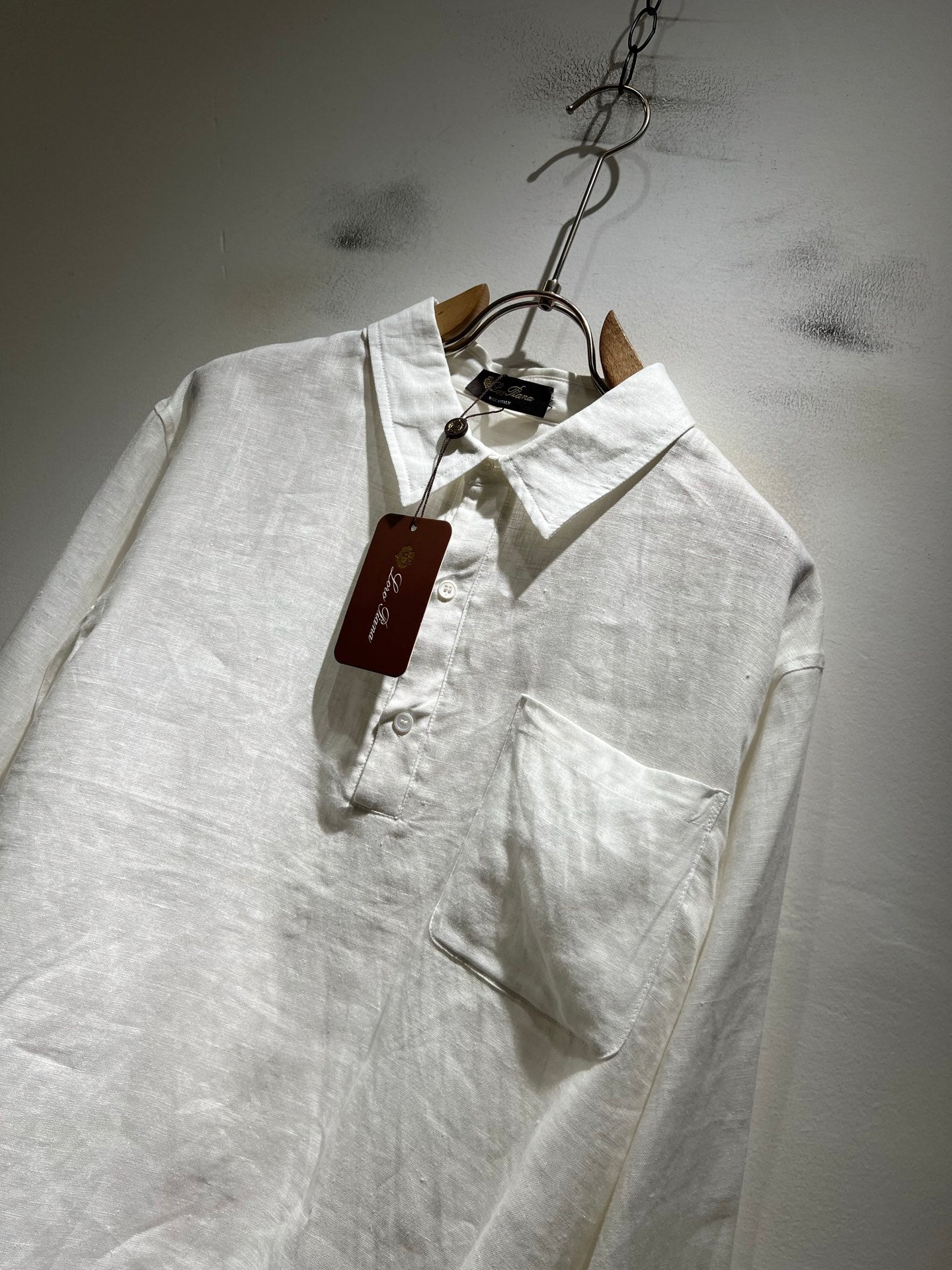 Loro Piana Cotton-Linen Men's Shirt – Spring/Summer 2026 Collection