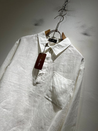 Loro Piana Cotton-Linen Men's Shirt – Spring/Summer 2026 Collection