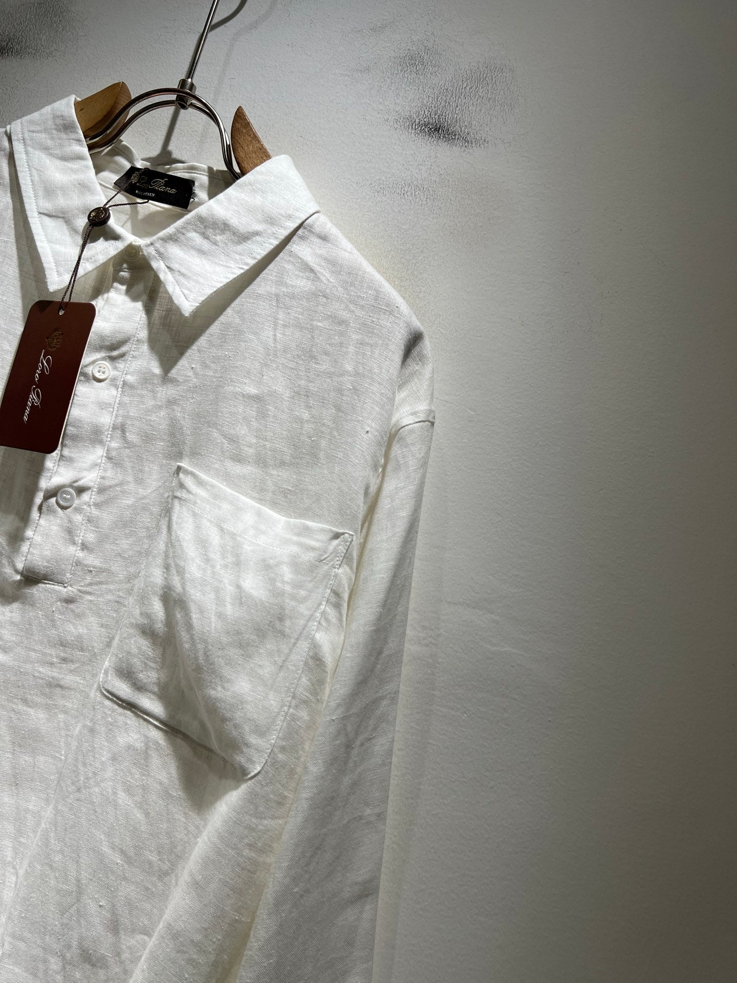 Loro Piana Cotton-Linen Men's Shirt – Spring/Summer 2026 Collection