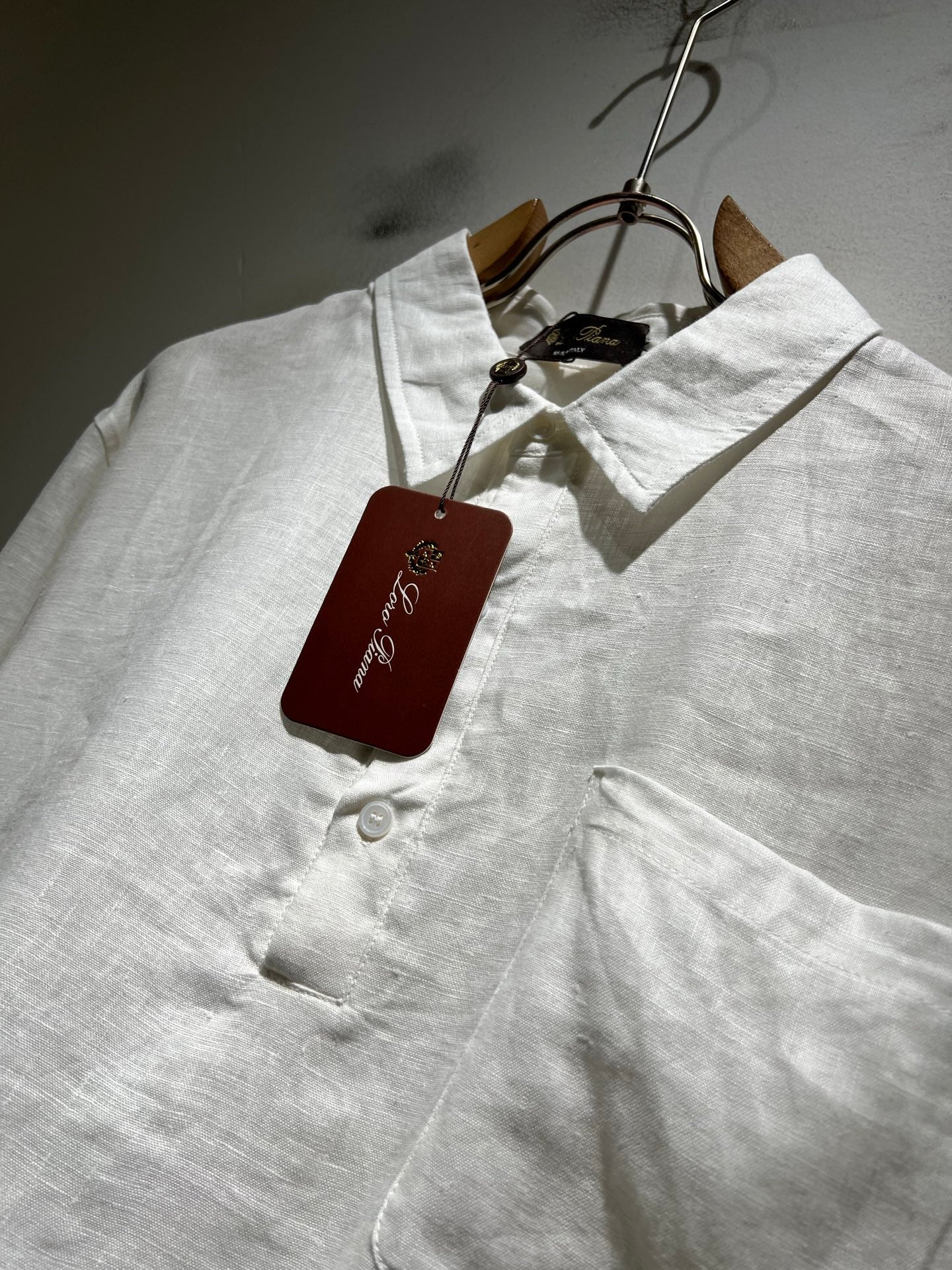 Loro Piana Cotton-Linen Men's Shirt – Spring/Summer 2026 Collection