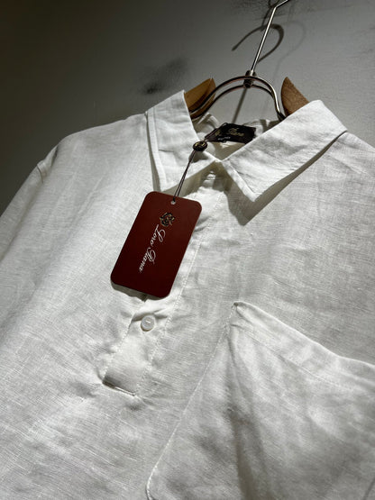 Loro Piana Cotton-Linen Men's Shirt – Spring/Summer 2026 Collection