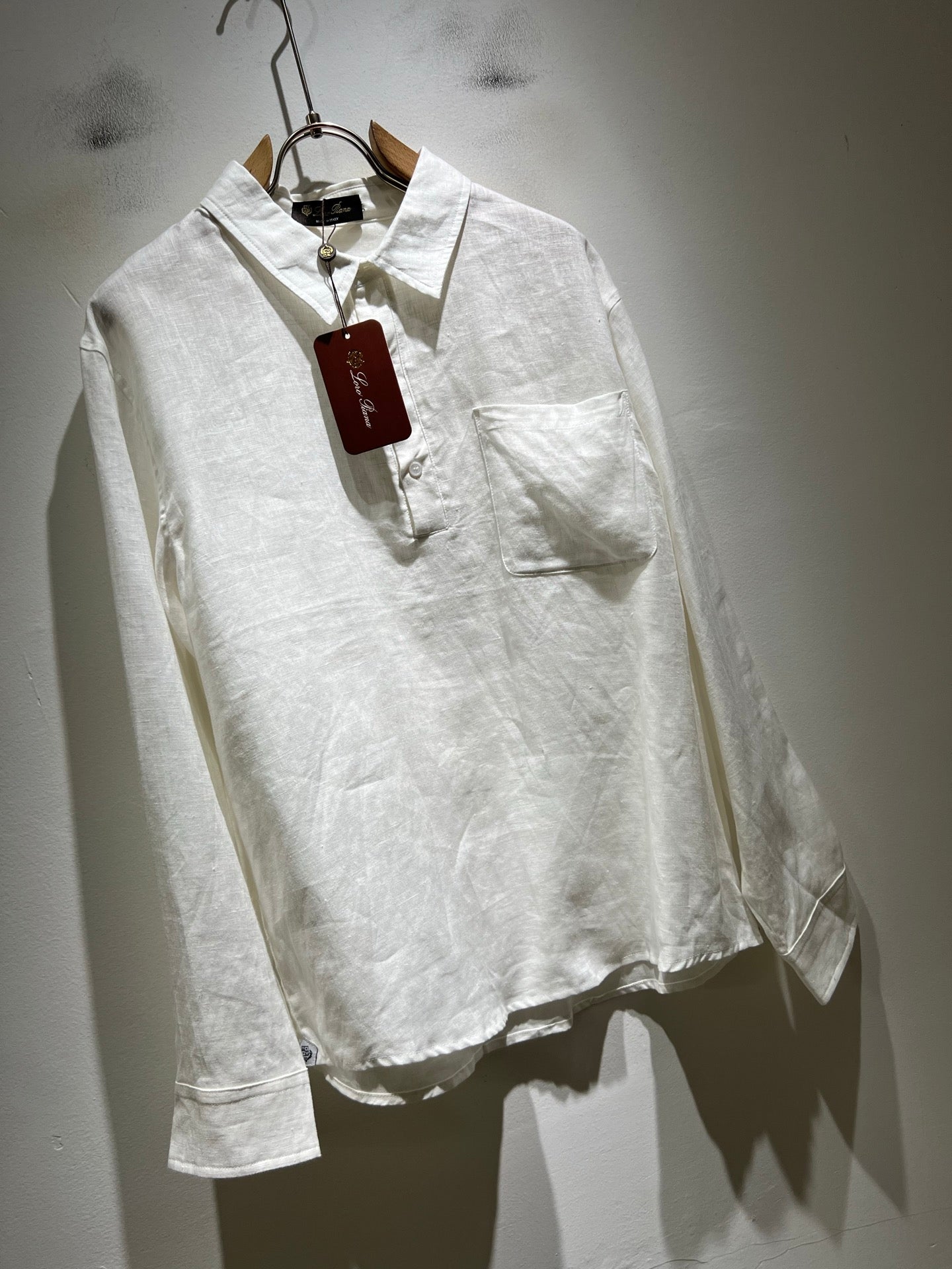 Loro Piana Cotton-Linen Men's Shirt – Spring/Summer 2026 Collection