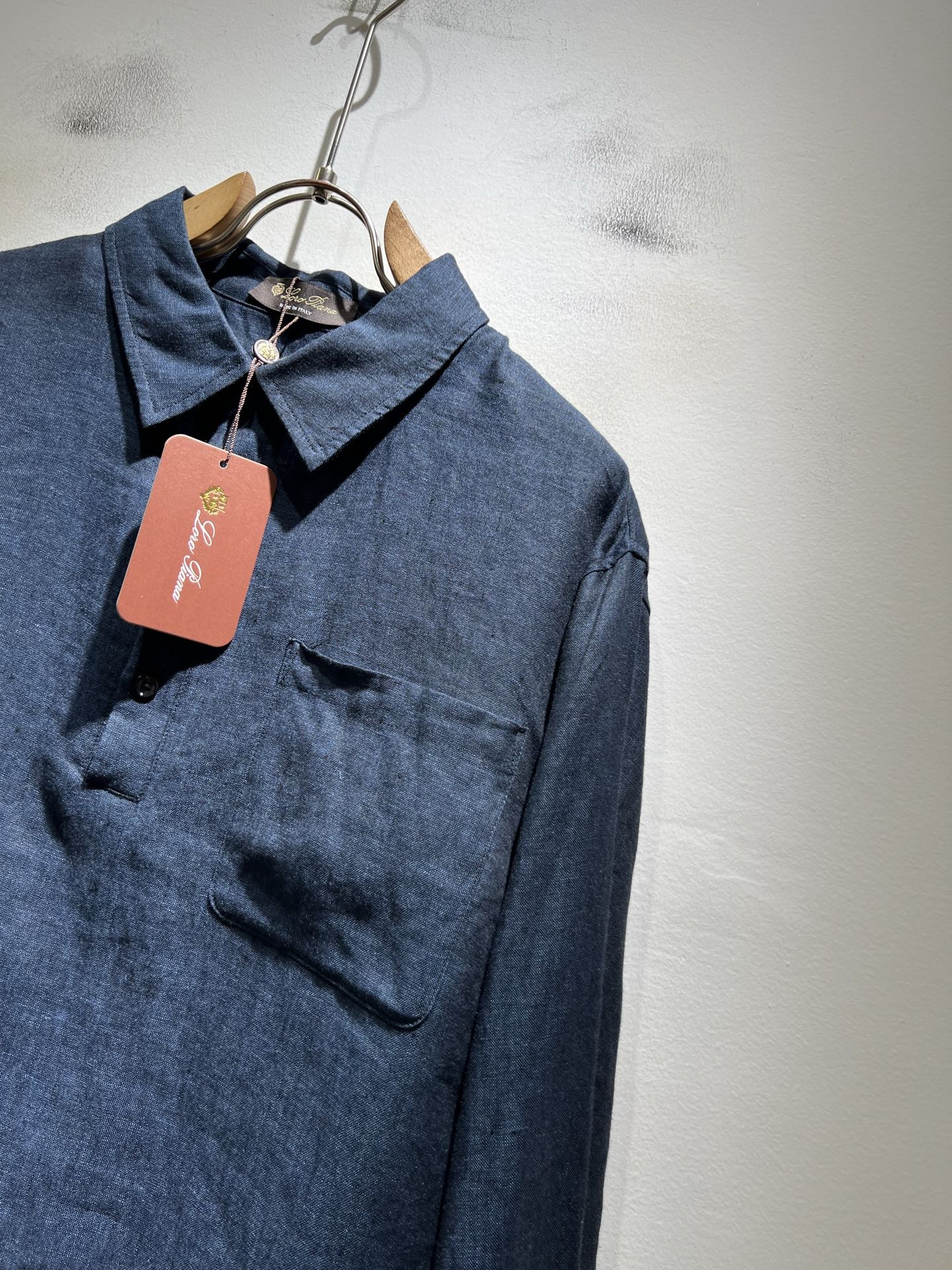 Loro Piana Cotton-Linen Men's Shirt – Spring/Summer 2026 Collection