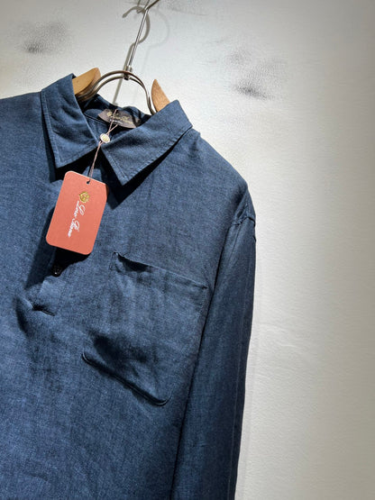 Loro Piana Cotton-Linen Men's Shirt – Spring/Summer 2026 Collection