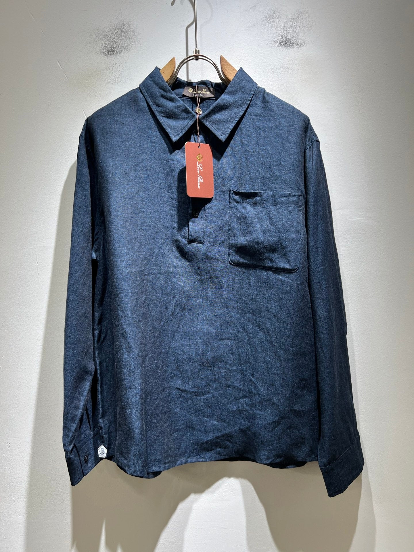 Loro Piana Cotton-Linen Men's Shirt – Spring/Summer 2026 Collection