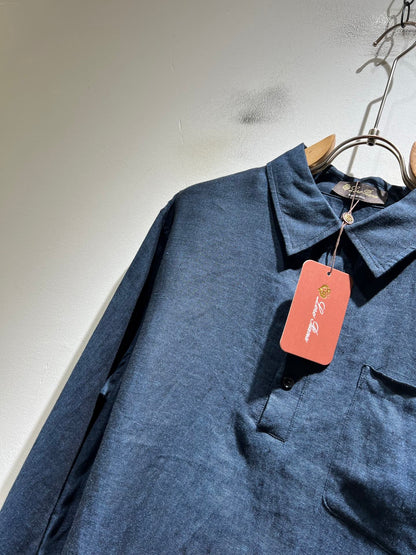 Loro Piana Cotton-Linen Men's Shirt – Spring/Summer 2026 Collection