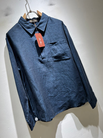Loro Piana Cotton-Linen Men's Shirt – Spring/Summer 2026 Collection