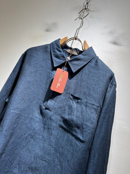 Loro Piana Cotton-Linen Men's Shirt – Spring/Summer 2026 Collection