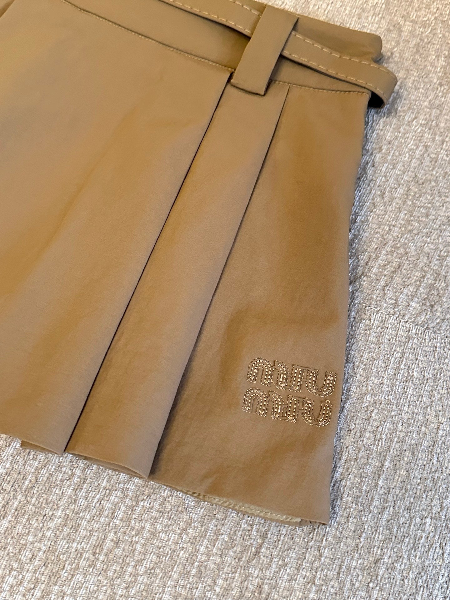 Chanel & Miu Miu Ribbed Tank Top and Skirt Set
