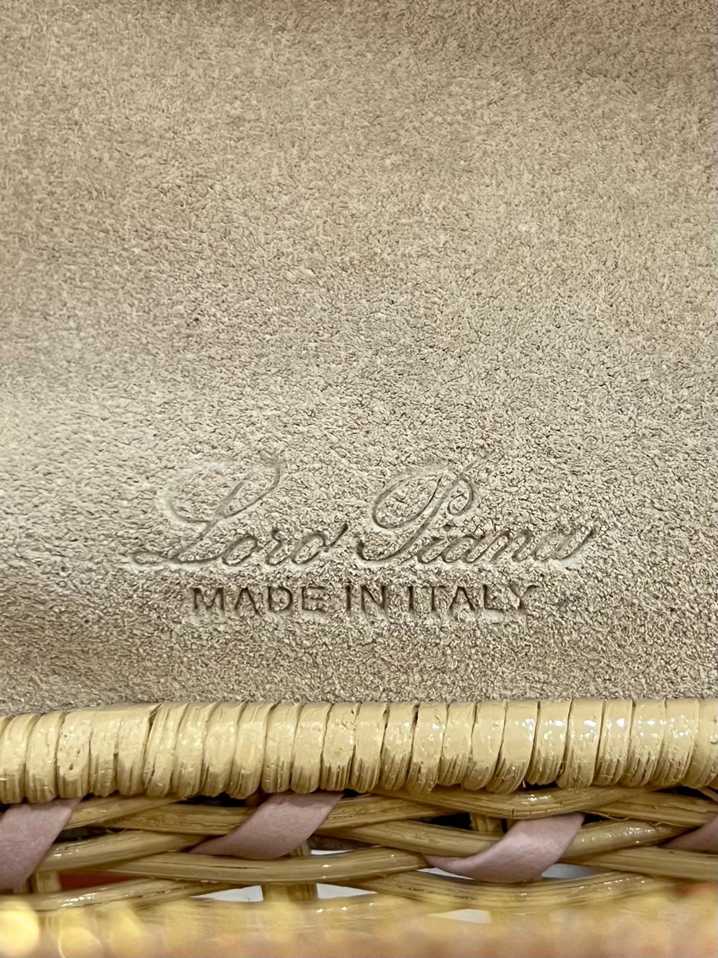 Loro Piana Extra Pocket L19 Bamboo and Leather Handbag