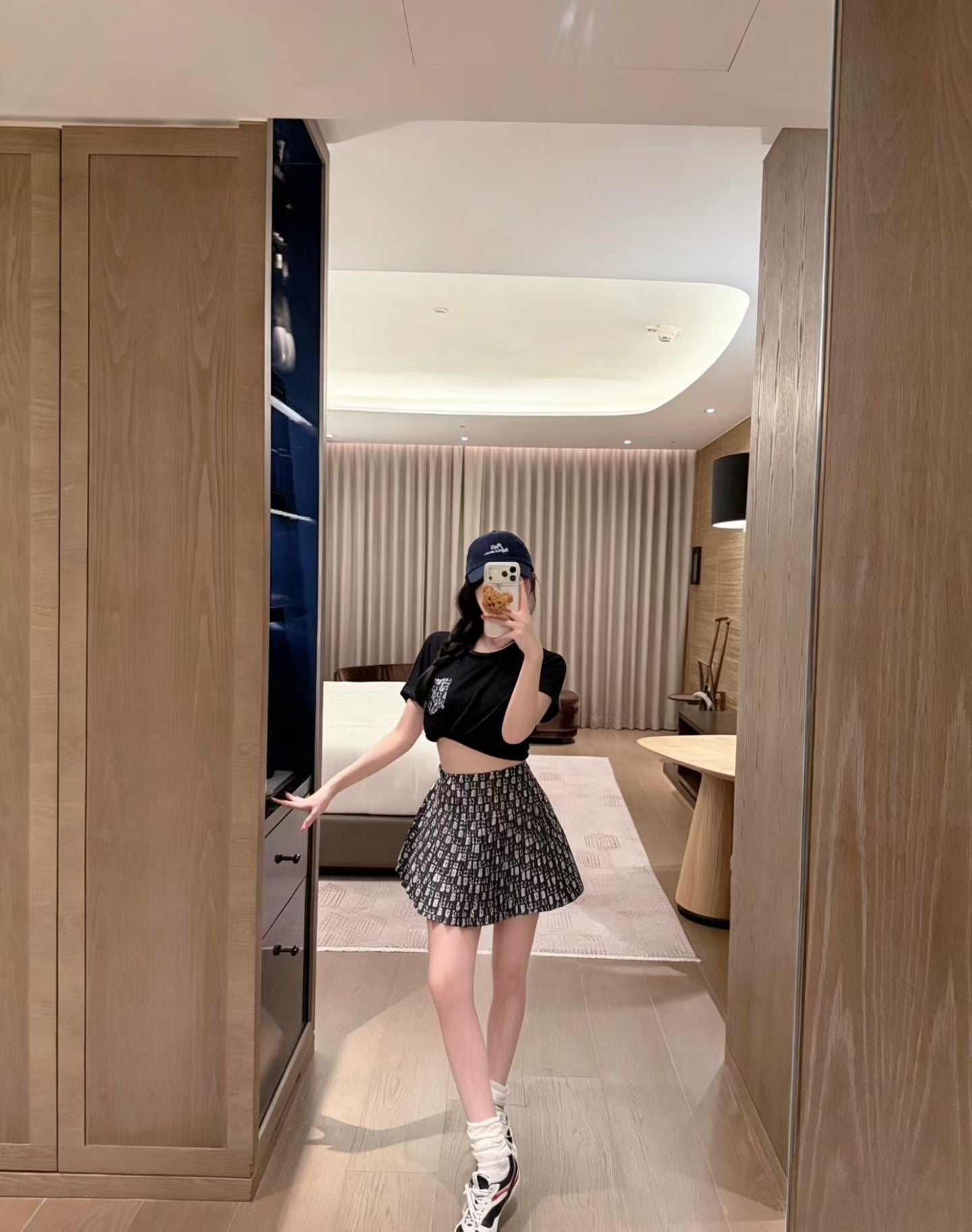 Dior Oblique Skirt Set
