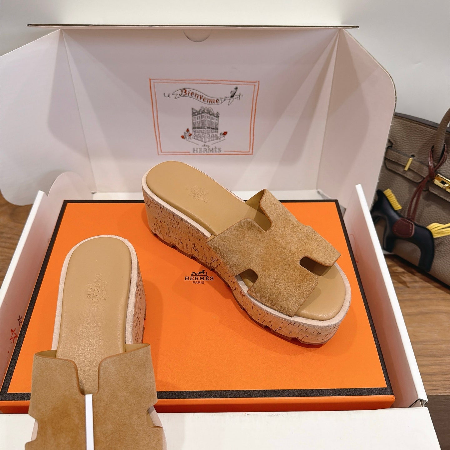 Hermès Éclair Platform Sandals – Spring/Summer 2026 Collection